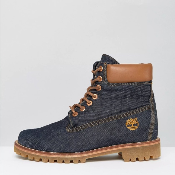 Timberland Classic Denim Premium Boots - Picture 3 of 14